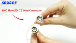 XRDS-RF 1 foot camera monitor extension cable twin pack packaging presentation