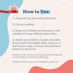 Orajel 4-pack natural berry flavor toothpaste for children