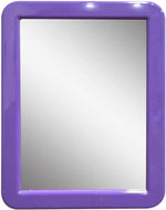 PTY Magnetic Real Glass Mirror for School or Gym Locker, 5" x 7" Gray Framed - Locker Accessory - Small Makeup Mirror for Fridge, Toolbox, Office Cabinet, Workshop - Image 11