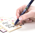 Fudenosuke Brush Pen, Soft Tip, Black - Image 3