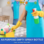 Bealee professional grade utility bottles for car detailing and household cleaning solutions.
