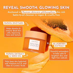 Glow Recipe Papaya Cleansing Balm packaging and included spatula