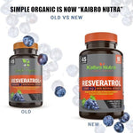 Side view of Kaibro Nutra antioxidant supplement bottle