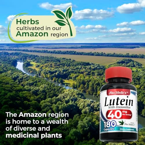 Authentic USA imported Fito Medic's Lutein and Zeaxanthin bottle