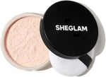 Sheglam loose powder jar lid detail
