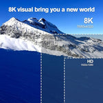 1Goal 8K adapter connected to two HDMI cables