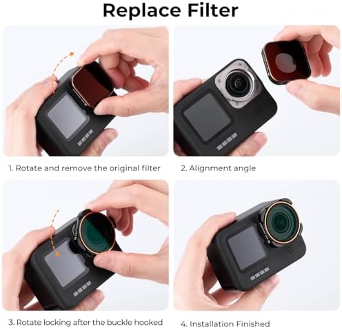 K&F Concept filter set packaging and accessories