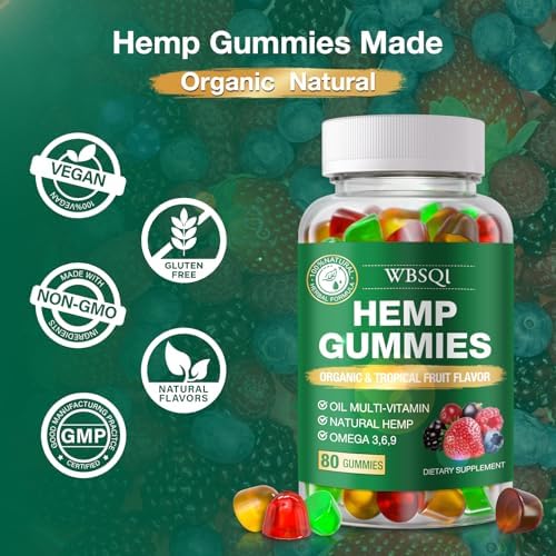 Authentic USA imported Wbsql hemp gummies for daily wellness