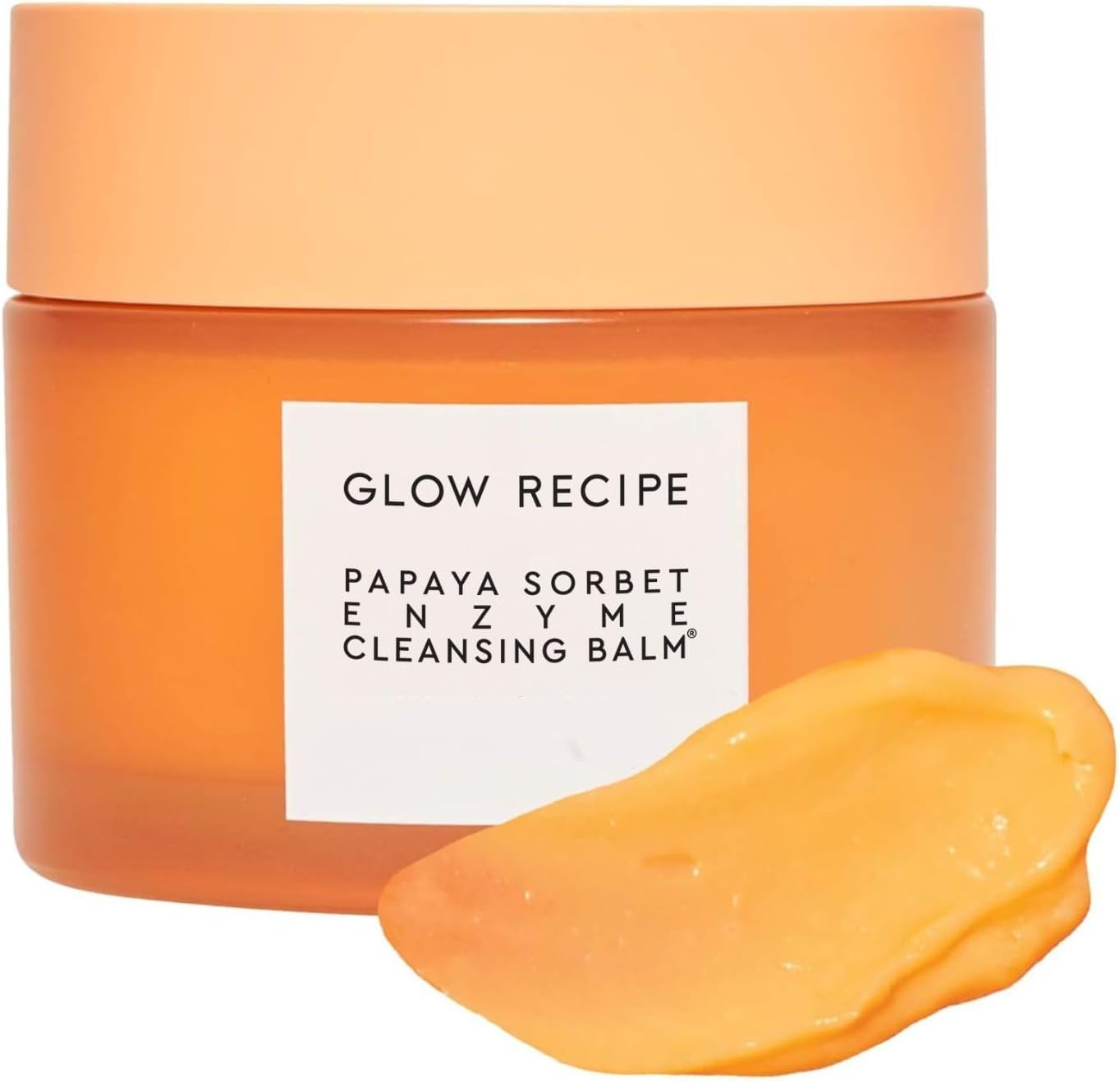 Glow Recipe Papaya Sorbet Enzyme Cleansing Balm jar front view