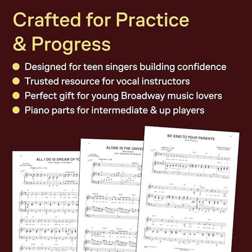 Broadway Presents! Kids' Musical Theatre Anthology | Songbook for Young Singers with Piano Accompaniment | Musical Books with Vocal Score, Online Audio | Broadway Musicals Sheet Music Collection - Image 6