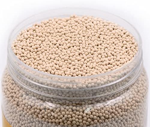 High strength anti-pollution molecular sieve beads for 3D filament storage