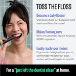 Eco-friendly recyclable floss heads for Flaus electric device