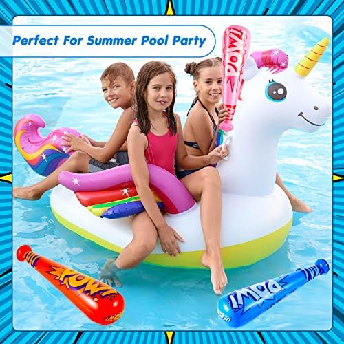 Seematn inflatable baseball bats with included manual air pump