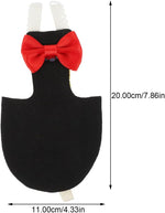 POPETPOP reusable pet bird clothes displaying the secure self adhesive fastener straps