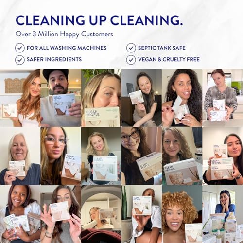 Hypoallergenic laundry detergent sheets for sensitive skin showing thin concentrated strips