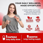 Cayenne Pepper 7 in 1 - with Ginger, Turmeric, Cinnamon, Black Pepper - Promotes Digestive System Function (150-day Supply (Pack of 1)) - Image 7