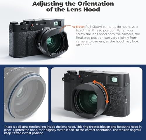 Adjustable rotating polarizer ring on Freewell filter