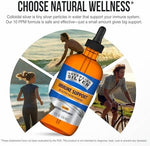 Premium silver hydrosol liquid supplement for daily immune defense