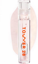 Tower 28 ShineOn Lip Gloss Jelly - Hydrating Lip Balm + Shimmery Gloss for Sensitive Lips - Non-Sticky + High-Shine Jelly Formula with Nourishing Oil Blend - Magic - Gold Shimmer (0.13) - Image 13