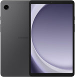 Samsung Galaxy Tab A9 Graphite front view showing 8.7 inch display