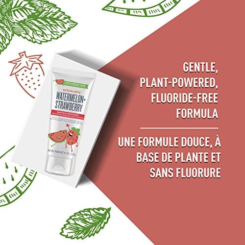 Plant based children's oral care ingredients featuring coconut oil and aloe