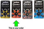 Widex hearing aid battery Size 13 (PR48) (4 Packets = 24 batteries) - Image 3