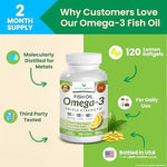 Nature's Branch authentic premium dietary supplement for heart and joint wellness displaying third party tested certification seals.