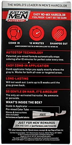 Just For Men AutoStop permanent hair dye for men in India