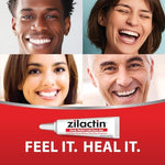 Zilactin imported medicated gel for fast oral pain relief