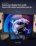 Claw 8 AI Plus screen protector application wipes and accessories