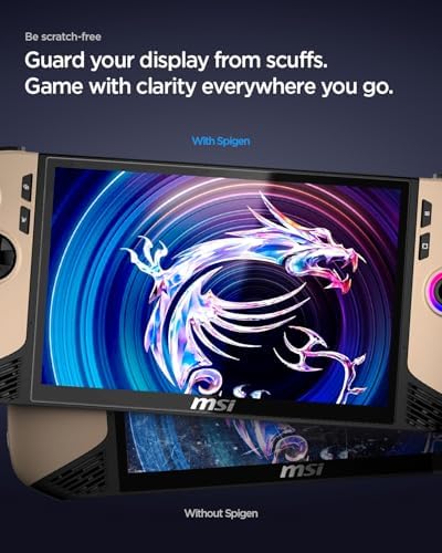 Claw 8 AI Plus screen protector application wipes and accessories
