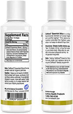 Cellfood Essential Silica liquid supplement packaging and ingredients label