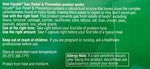 Equate gas prevention supplement nutritional facts panel