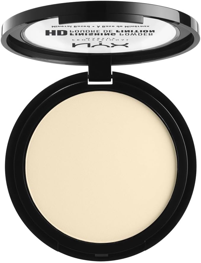 NYX HD finishing powder banana front view