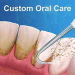 Premium oral irrigator replacement heads for orthodontic and denture plaque removal