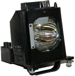 COOBAN 915B403001 replacement television lamp front view showing the protective black housing and premium bulb module.