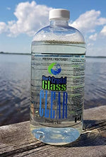 Plant based glass and quartz cleaning liquid for resin removal.