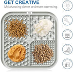 Azyh Pet Licking Mat suction cups bottom view