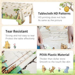 Packaging presentation of the imported three piece premium birthday party table accessories set