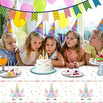 Water droplets wiping off easily from the waterproof surface of the kids party tablecloth