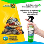 Sweat X Nanovasive technology demonstration for neutralizing bacteria on gym bags