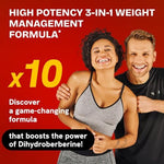 HealMeal Dihydroberberine side view showcasing USA origin and capsule count details
