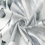 High definition digital printing pattern details on a fade resistant washroom curtain