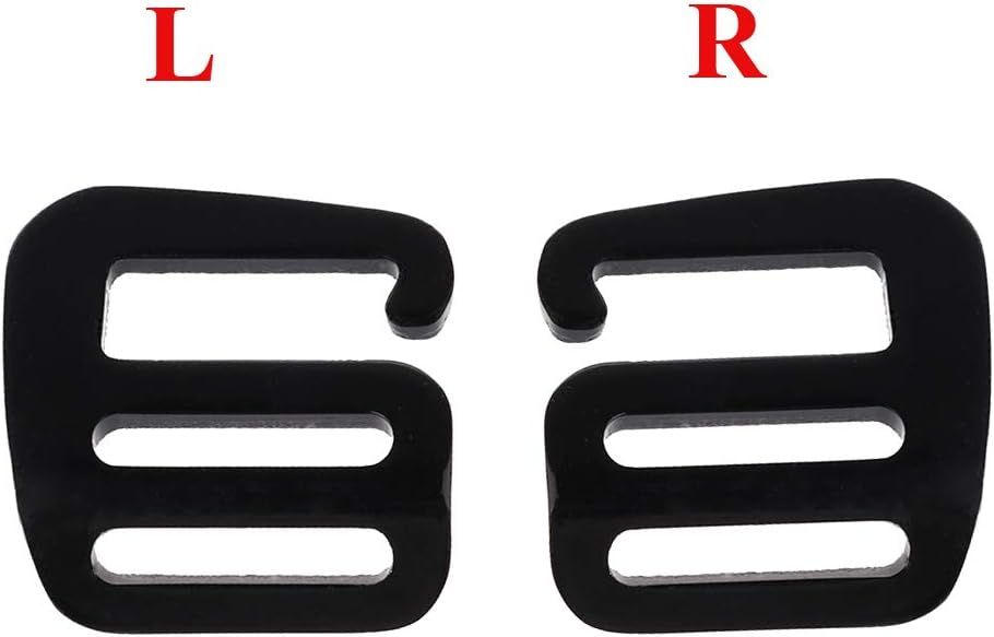 Keproving metal slide buckles for backpack straps angle view