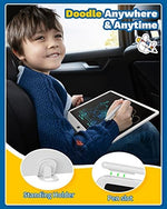TEKFUN reusable digital memo pad standing upright on a table as a home message board