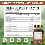 Close up shot of the premium natural kava root extract relaxation gummies bottle.
