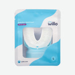 Willo Opticlean Mouthpiece Large White replacement for AutoFlo Plus toothbrush.