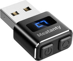 Meatanty Metal Tiny Mouse Jiggler, USB Mouse Mover Undetectable, Automatic Shaker with Separate Mode and ON/Off Buttons, Mouse Moving Device LED Screen, Wiggler Giggler Keep Computer/PC/Laptop Awake - Image 1