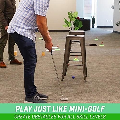GoSports Pure Putt Challenge carrying bag and accessories