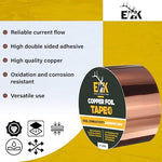 ELK copper foil tape applied for guitar cavity shielding